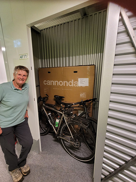 Our storage unit in Copenhagen