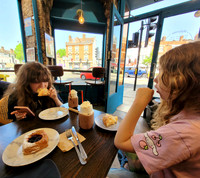 In London with Sian and Family
