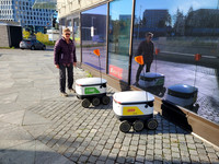 Delivery robots, Helsinki
