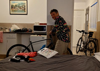 Building the bikes in Hobart